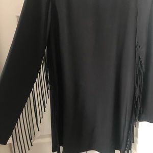 Black Silk Dress - Made in USA